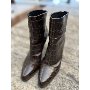 Women's Claudia Ciuti Brown Boots Size 9.5